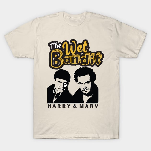 Harry And Marv // Wet The Bandit T-Shirt by aidreamscapes